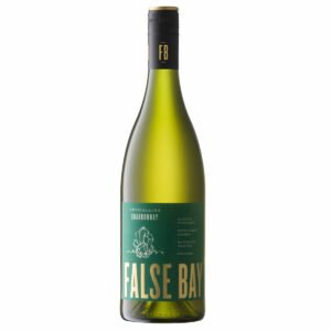 Bottle of false bay crystalline chardonnay