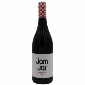 Bottle of jam jar sweet shiraz