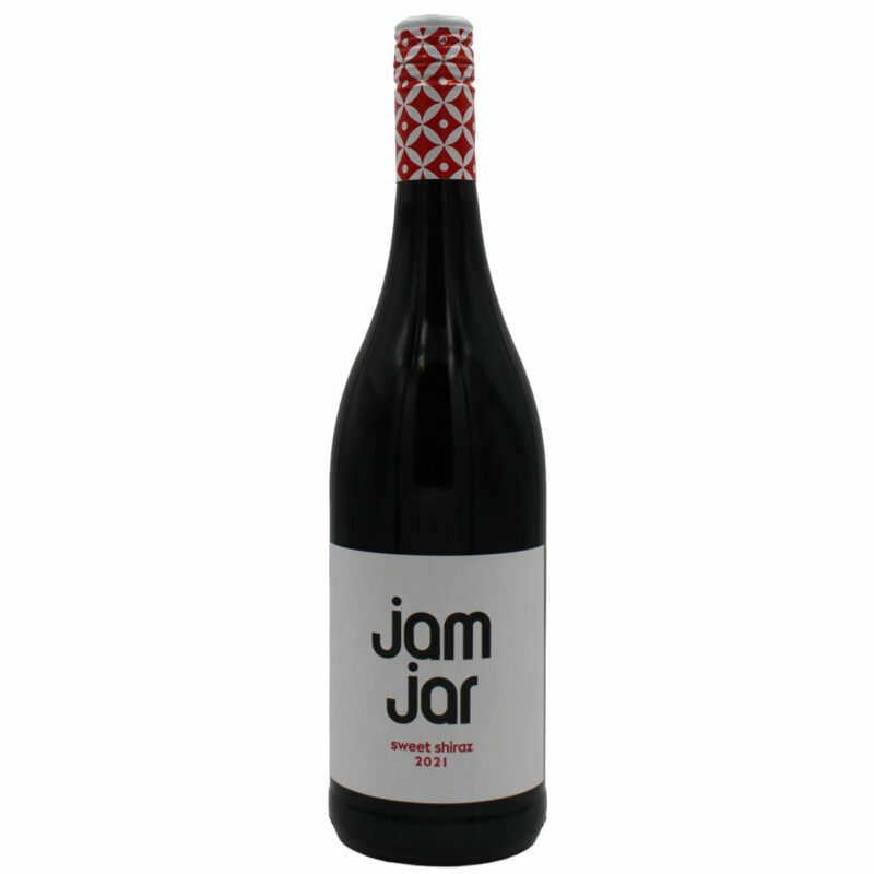 Bottle of jam jar sweet shiraz