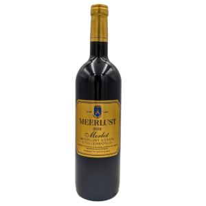 Bottle of Meerlust Merlot