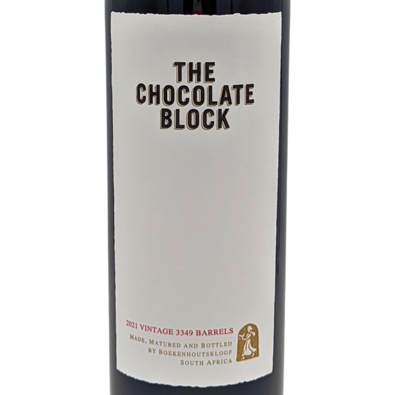 The Chocolate Block front label