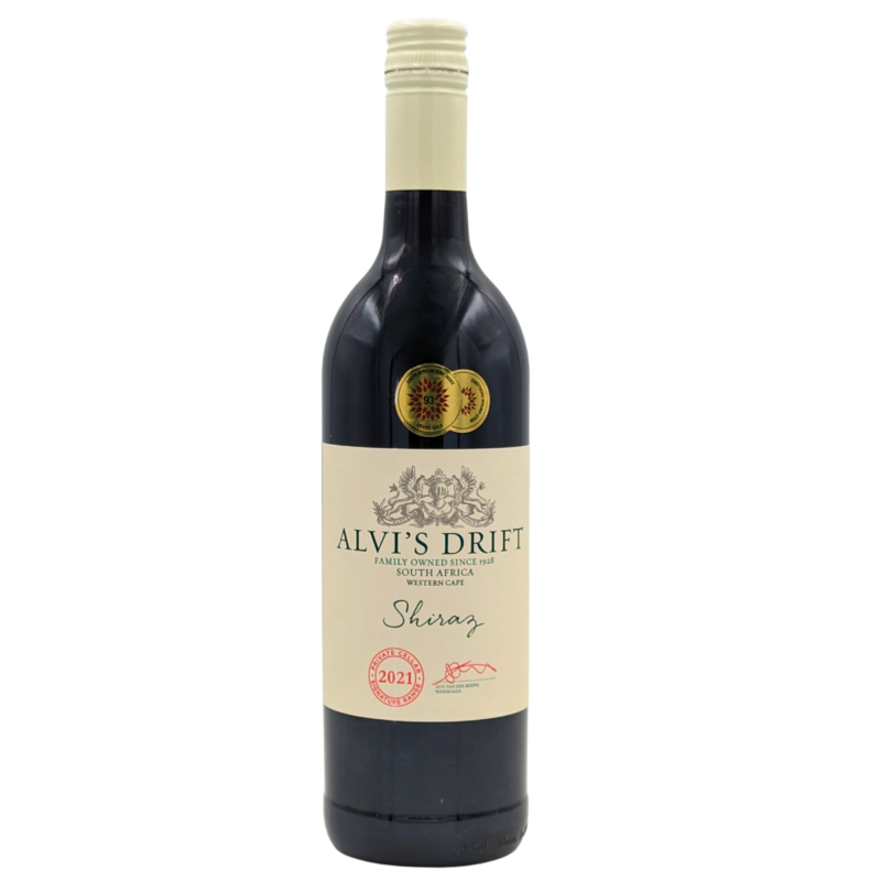 bottle of Alvi's Drift Signature Shiraz