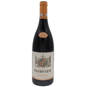 bottle of Fairview Pinotage