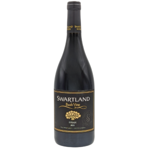 bottle of swartland bush vine syrah