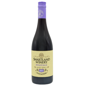 bottle of swartland founders pinotage