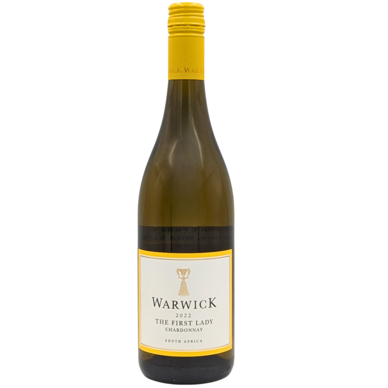 bottle of First Lady Chardonnay