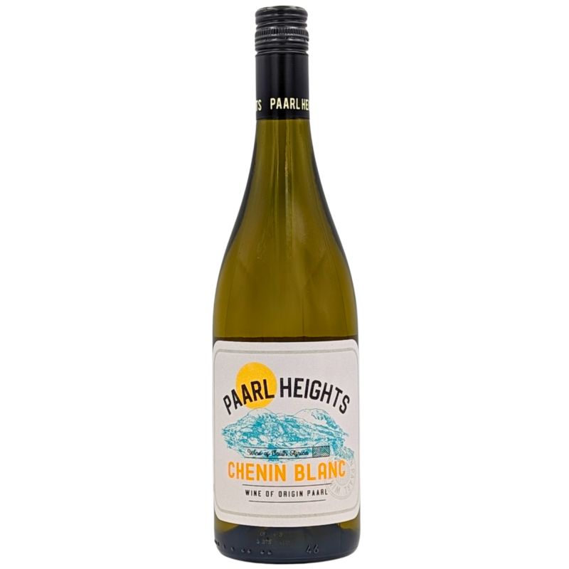 bottle of Paarl Heights Chenin Blanc