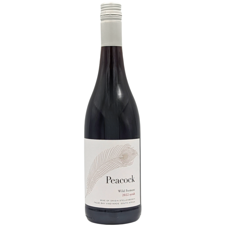 bottle of Peacock Wild Ferment Syrah