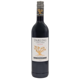 bottle of Black Granite Shiraz by Darling Cellars