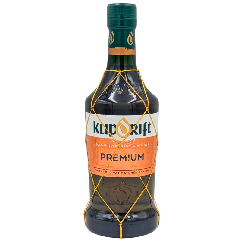 bottle of Klipdrift Premium Brandy