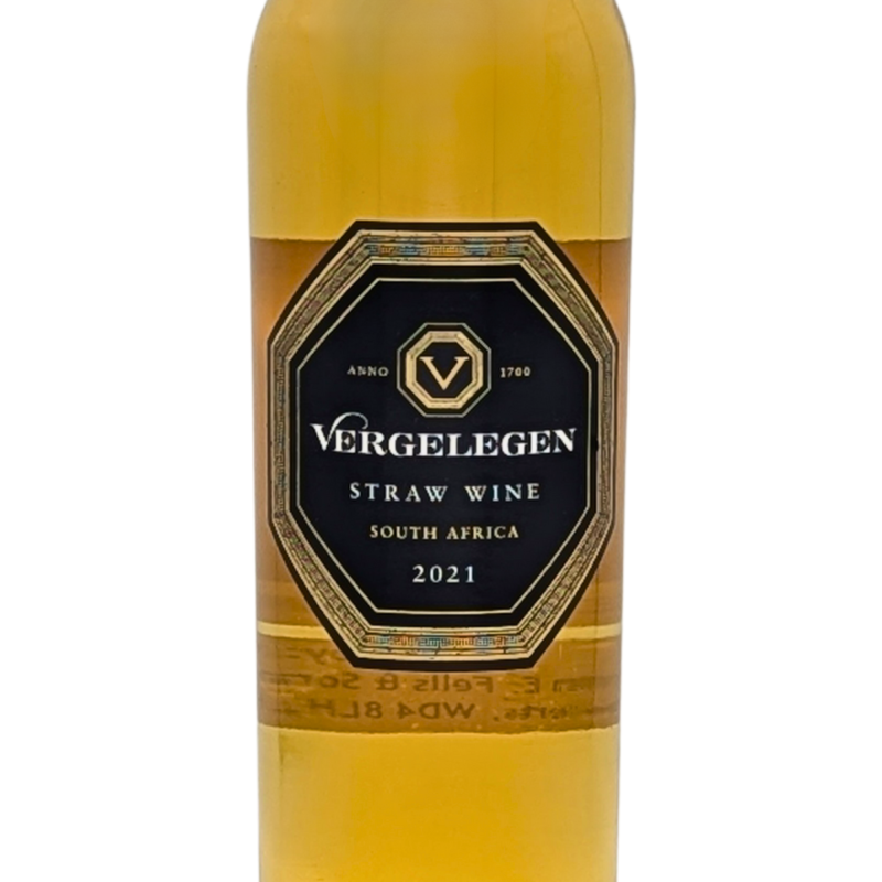 front label of a bottle of Vergelegen Semillon Straw Wine