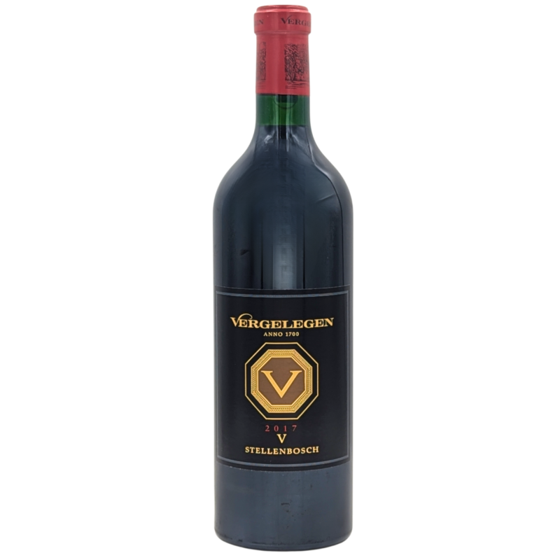 bottle of Vergelegen V